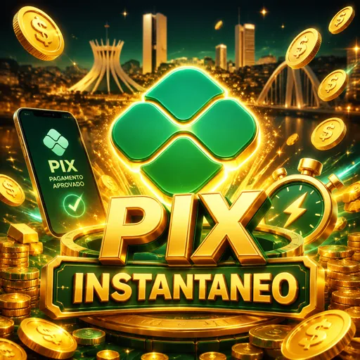 Depósito via PIX aprovado na conta de apostas esportivas