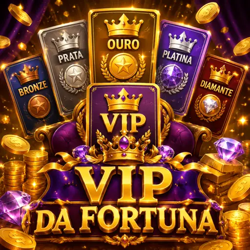 Escada de níveis do programa VIP do Bronze ao Diamante, com os valores de apostas acumuladas de cada degrau